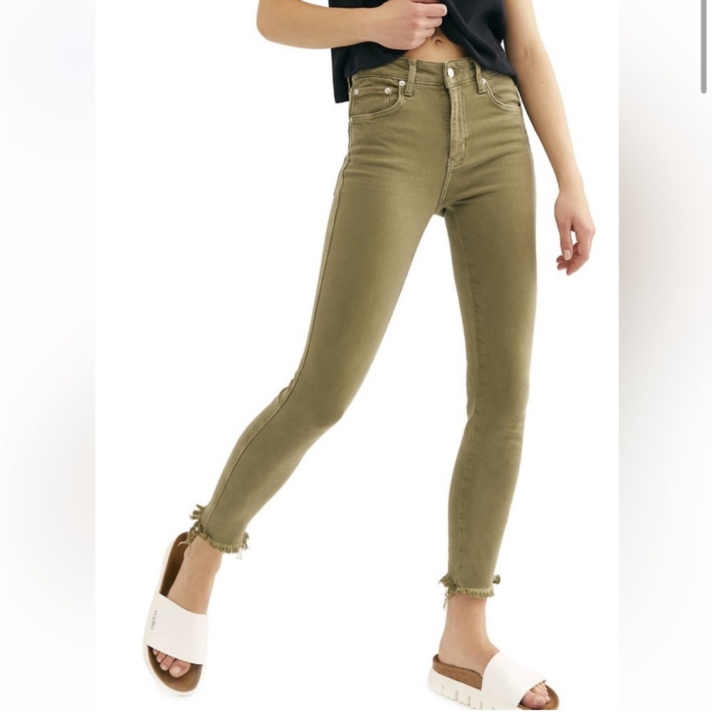 Free People High Rise Ankle Jegging